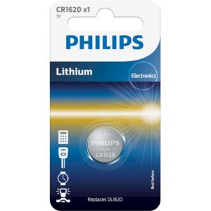 Pila Philips CR1620 3 V | Botón